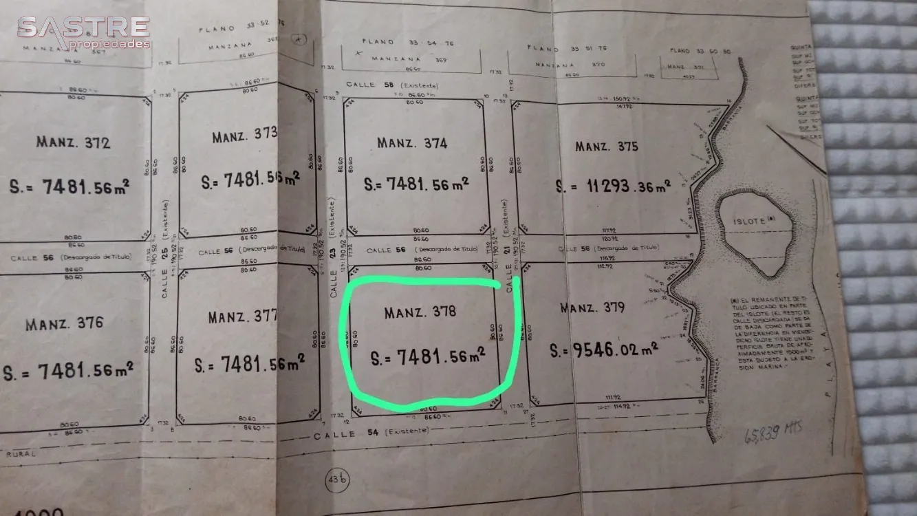 Lote o Terreno en Venta Centro de Mar del Sud. Retasado a U$S 230000.