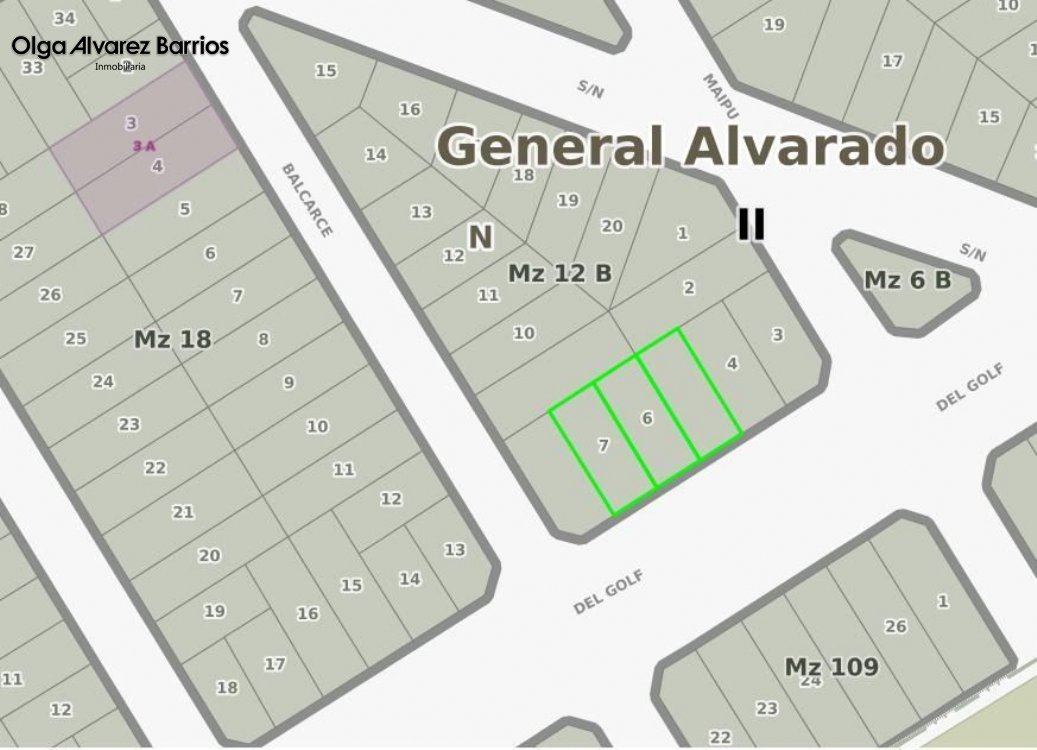 Lote o Terreno en Venta Bristol de Miramar. Retasado a U$S 9000. Apto Crédito