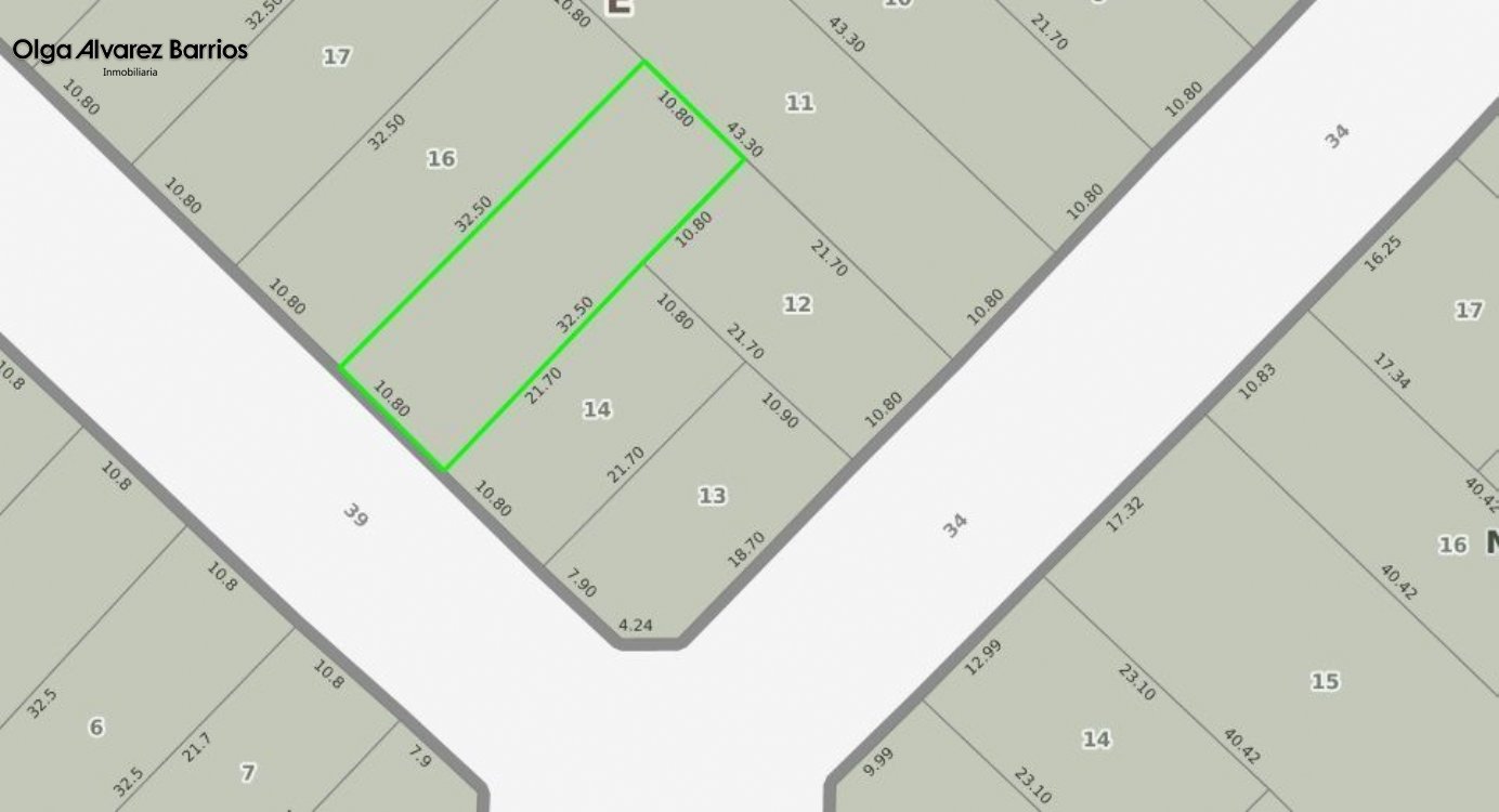 Lote o Terreno en Venta Zona III de Miramar. Estado Muy Bueno. Apto Crédito