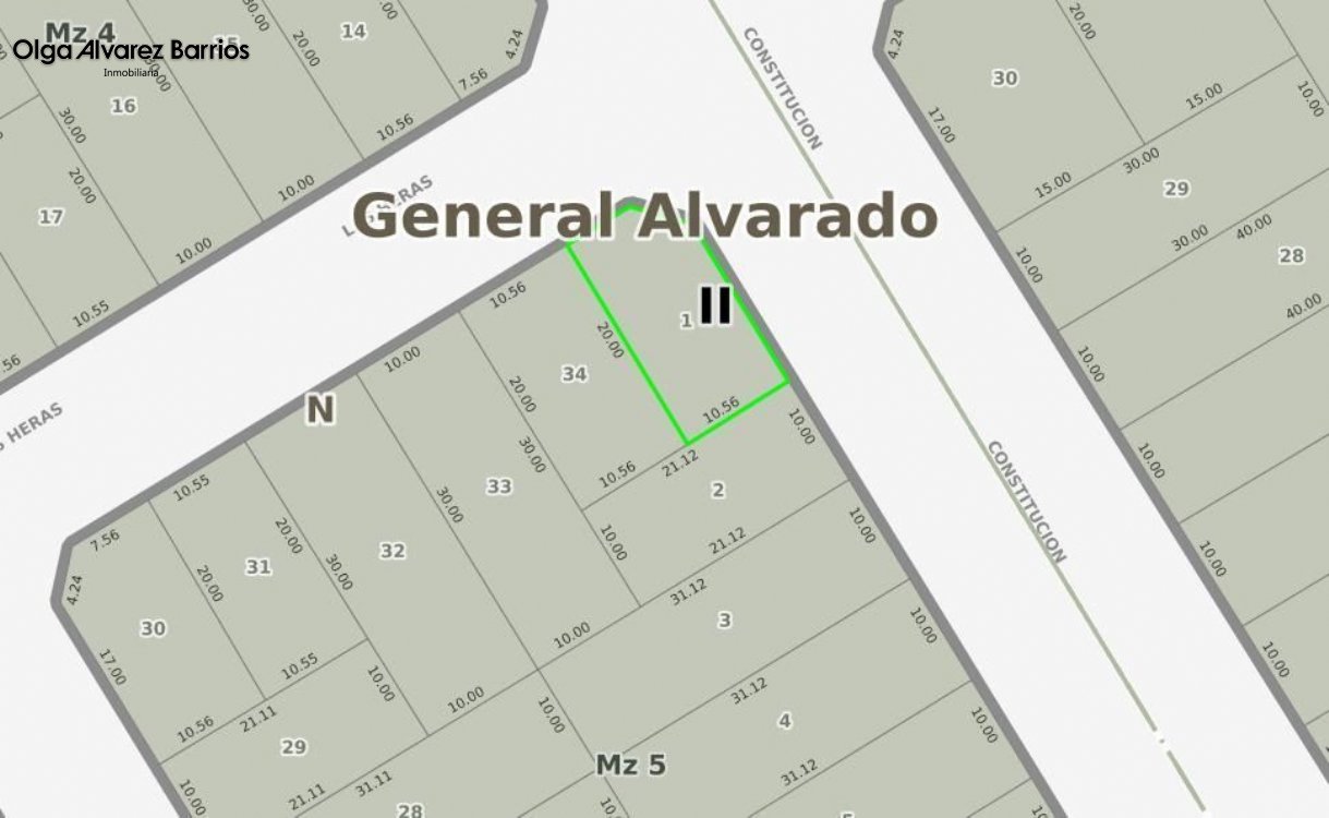 Lote o Terreno en Venta Bristol de Miramar. Estado Muy Bueno. Apto Crédito