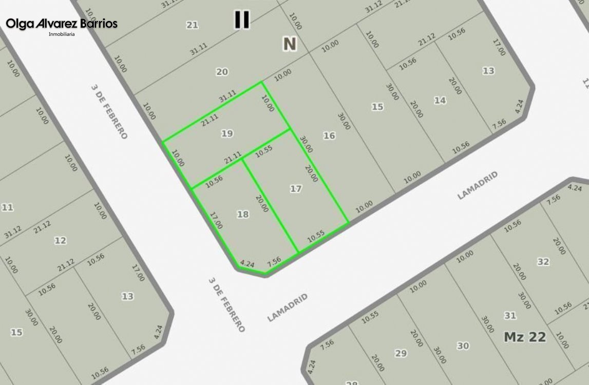Lote o Terreno en Venta Bristol de Miramar. Estado Muy Bueno. Apto Crédito