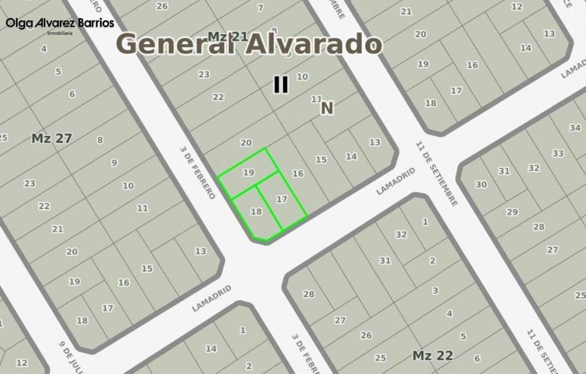 Lote o Terreno en Venta Bristol de Miramar. Estado Bueno. Apto Crédito