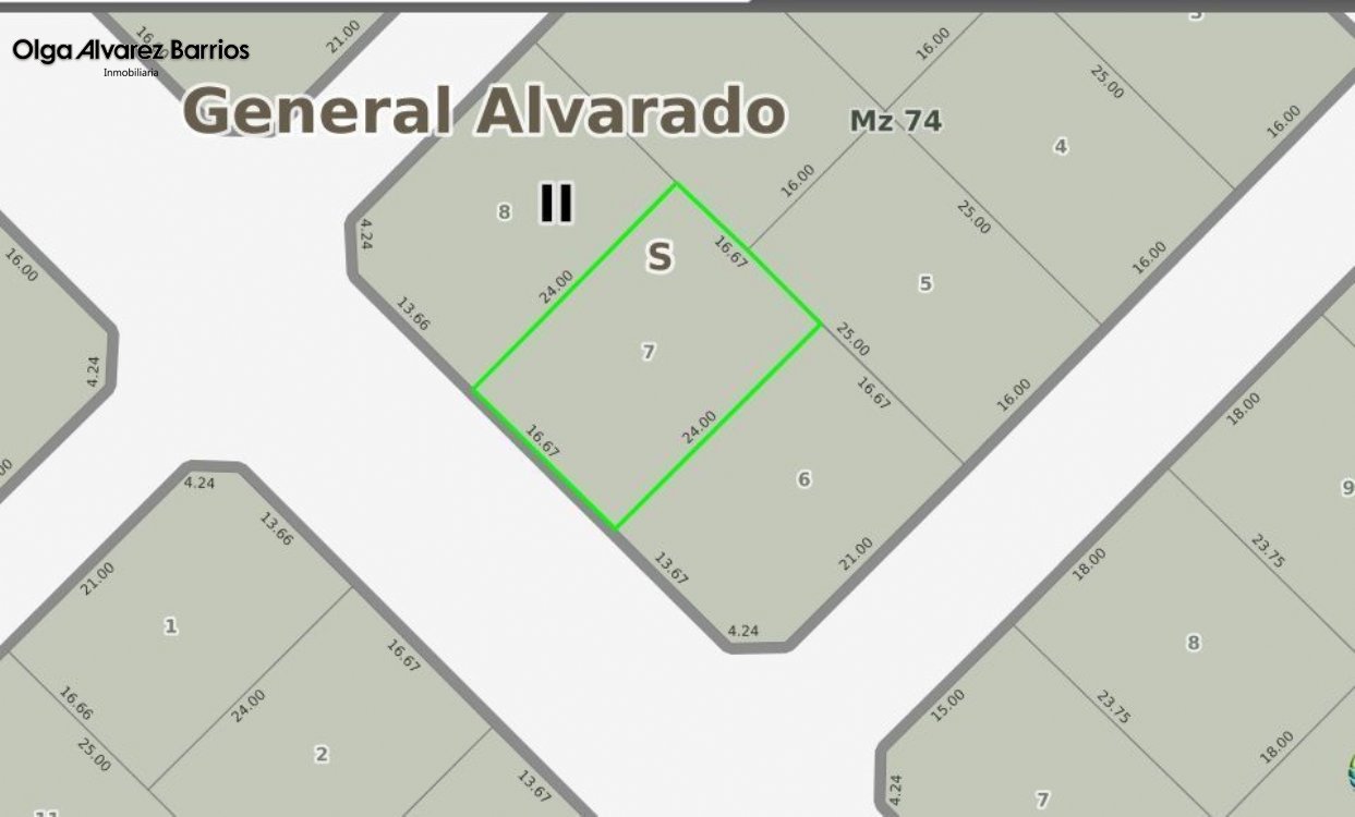 Lote o Terreno en Venta Las Lomas de Miramar. Estado Muy Bueno. Apto Crédito