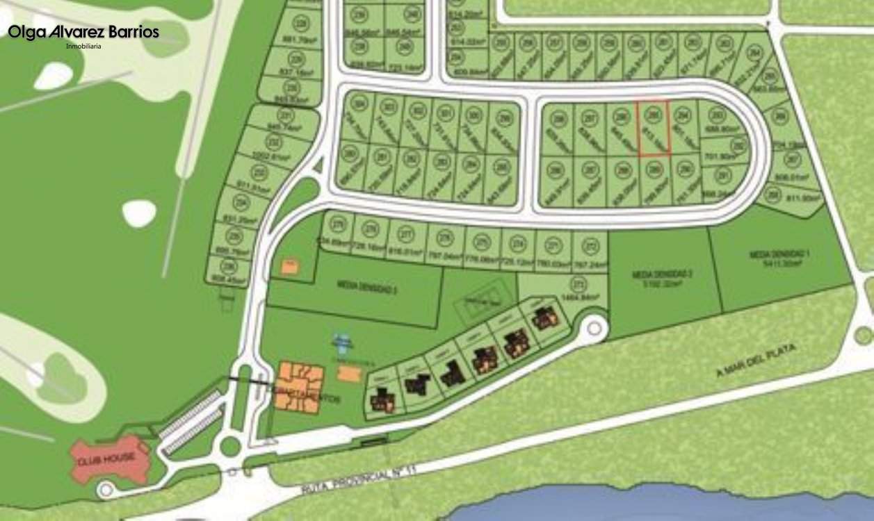 Lote o Terreno en Venta Golf Club de Miramar. Estado Excelente. Apto Crédito