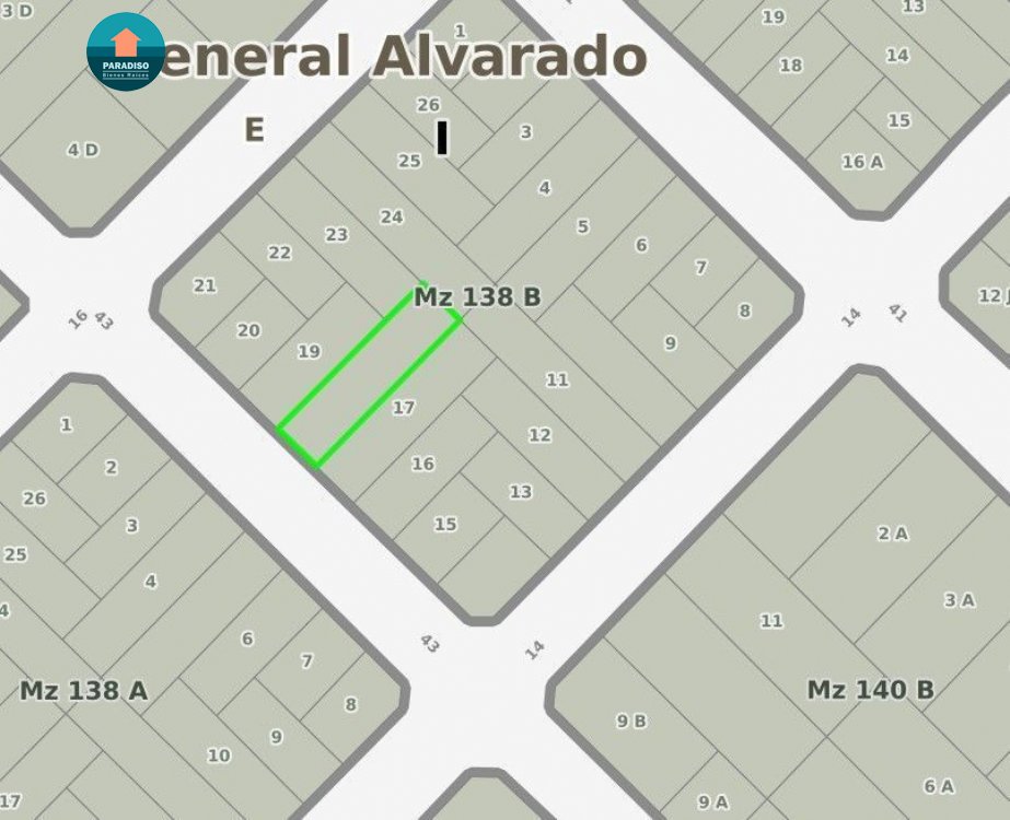 Lote o Terreno en Venta Zona Todo el año de Miramar. Estado No Corresponde. Apto Crédito