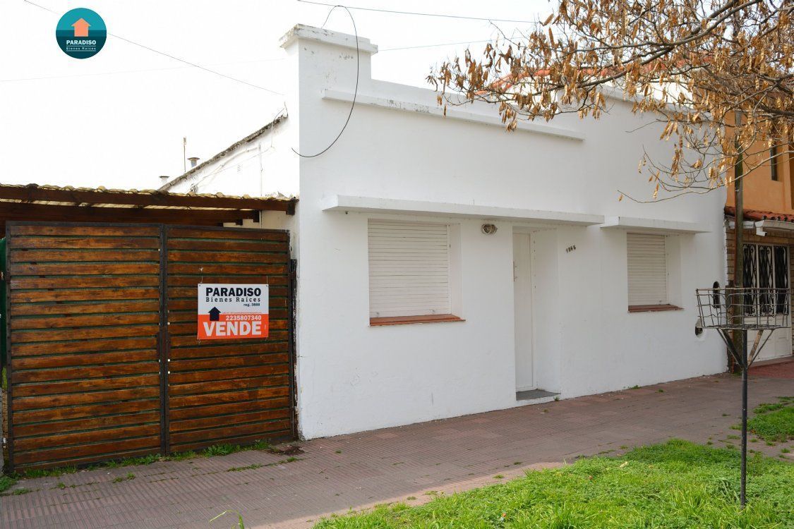 Casa en Venta Zona III de Miramar. Estado A Reciclar. 2 Habitaciones. 1 Baño. Apto Crédito