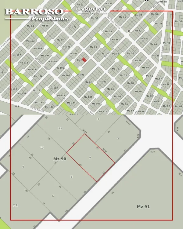 Lote o Terreno en Venta Las Lomas de Miramar. Estado No Corresponde. Apto Crédito