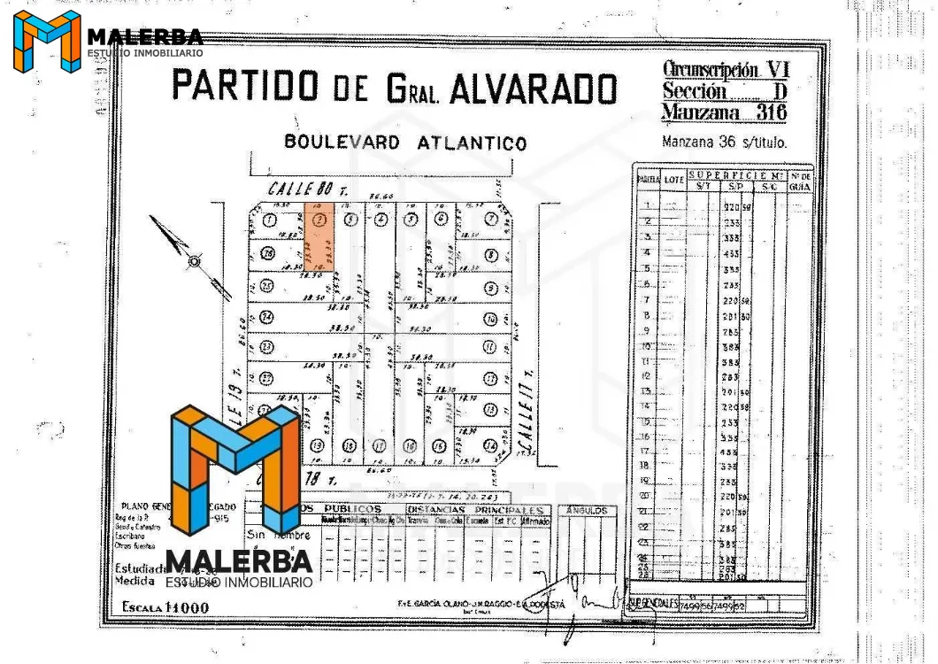 Lote o Terreno en Venta Rocas Negras de Mar del Sud. Estado Muy Bueno. Apto Crédito
