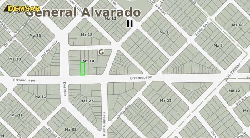 Lote o Terreno en Venta Parquemar de Miramar. Retasado a U$S 23000. Apto Crédito