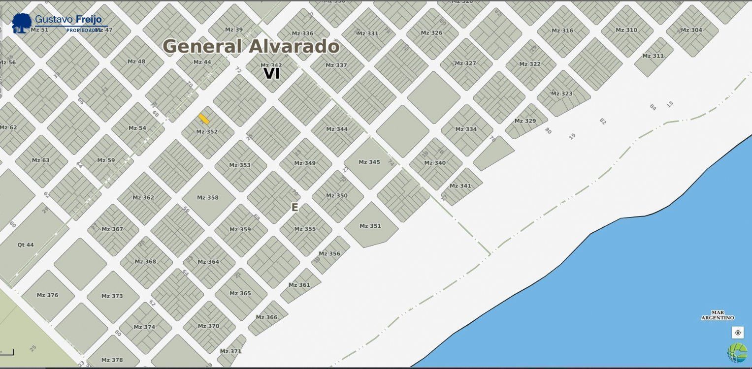 Lote o Terreno en Venta Centro de Mar del Sud. Estado Muy Bueno. Apto Crédito