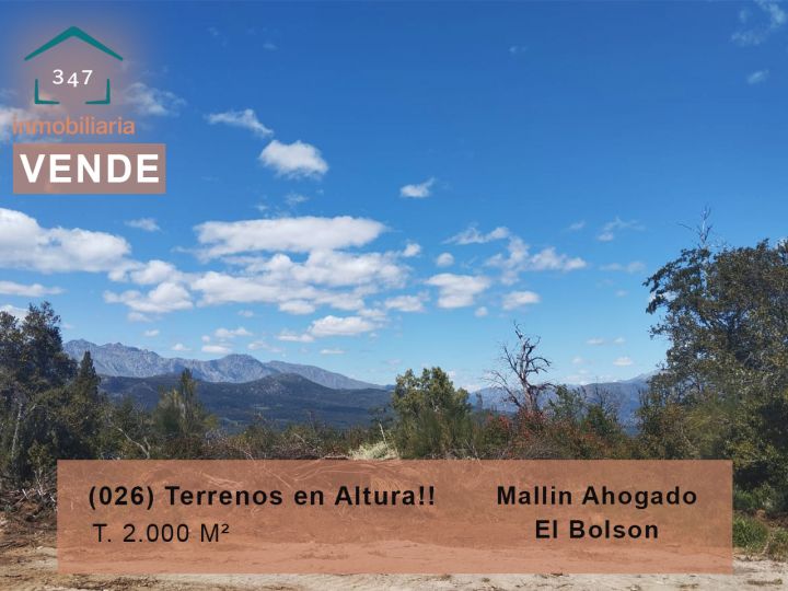 (026) EL BOLSON (Mallin Ahogado) TERRENOS camino al Cerro Perito Moreno