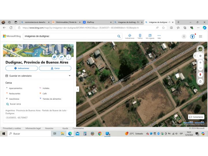 TERRENO EN 9 DE JULLIO -Una inversión que crece contigo en Dudignac