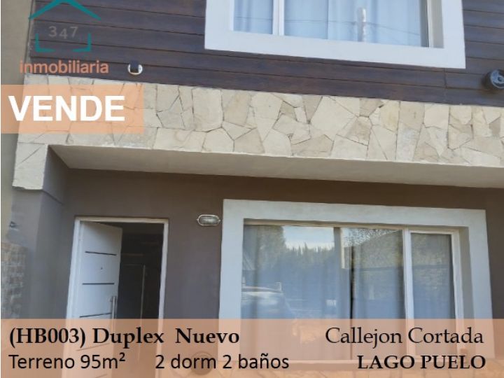 Duplex Lago Puelo (hb003)