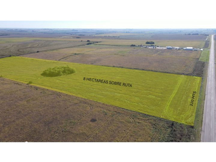 Terreno de 8 hectareas sobre ruta 26, zona industrial. Ideal para desarrollo logistico, parque empresarial