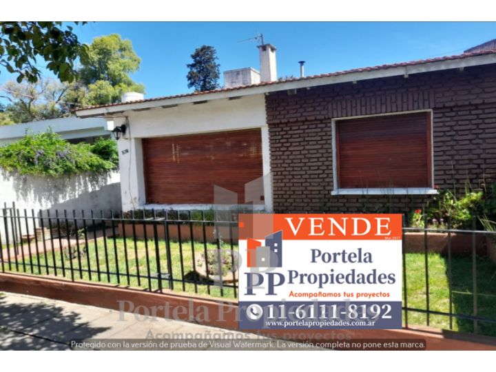CASA A RECICLAR 3 AMB CON PARQUE Y COCHERA-ITUZAINGO VILLA ARIZA