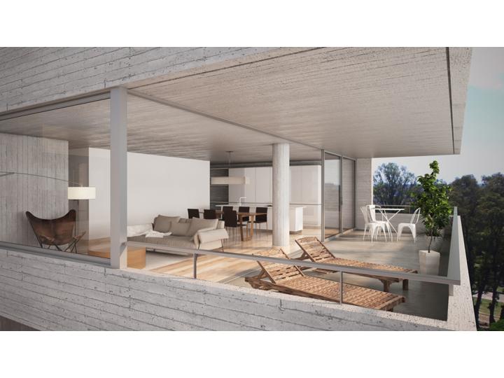 Casa Panorámica de dos dormitorios vista al rio, Barrio Parque Alem!