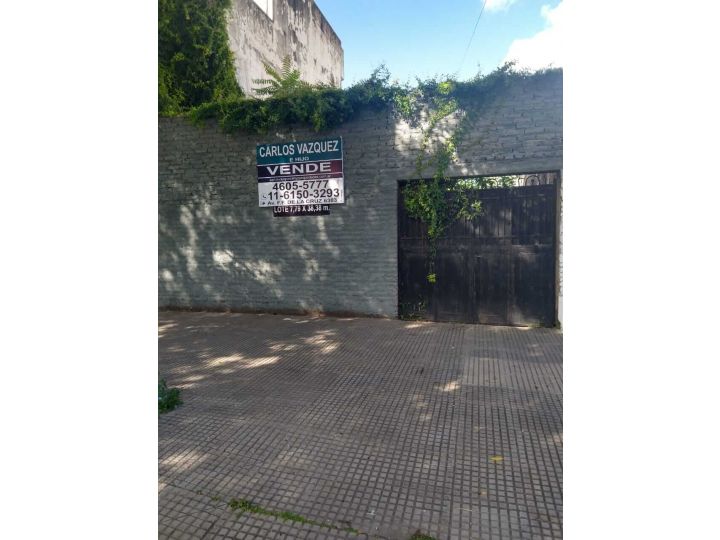 Terreno 7,79x38,40 u$s155000, LISANDRO DE LA TORRE 5100 - Villa Lugano