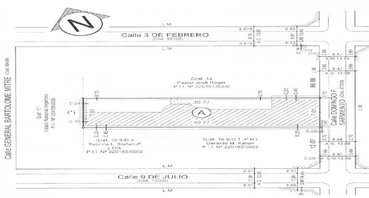 Oportunidad. Excepcional terreno en venta - Sarmiento / 9 de Julio