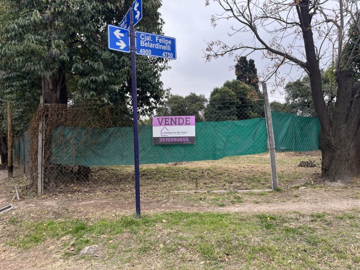 VENDO LOTE ESQUINA IMPERDIBLE ZONA SUR