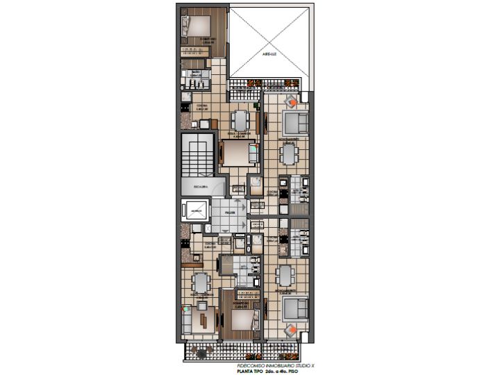 Un dormitorio al frente ,  Brown 2500!