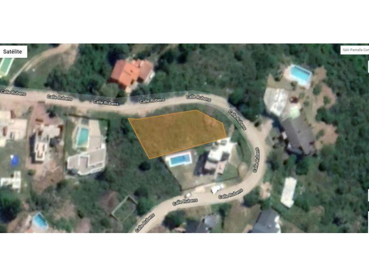 Terreno Venta Villa Del Lago Lote Nº 7º  Carlos Paz
